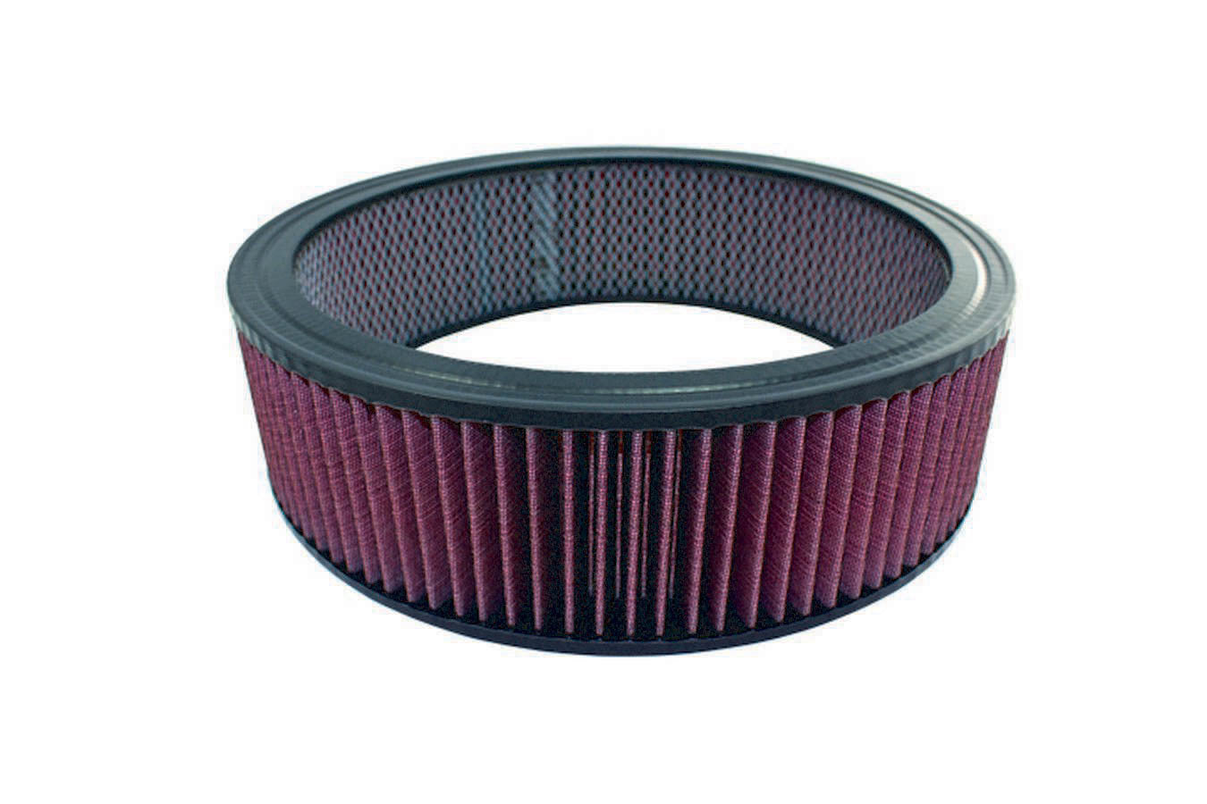 Specialty Products chrome - Archived Air Cleaner Element 14in X 4in Round with Red