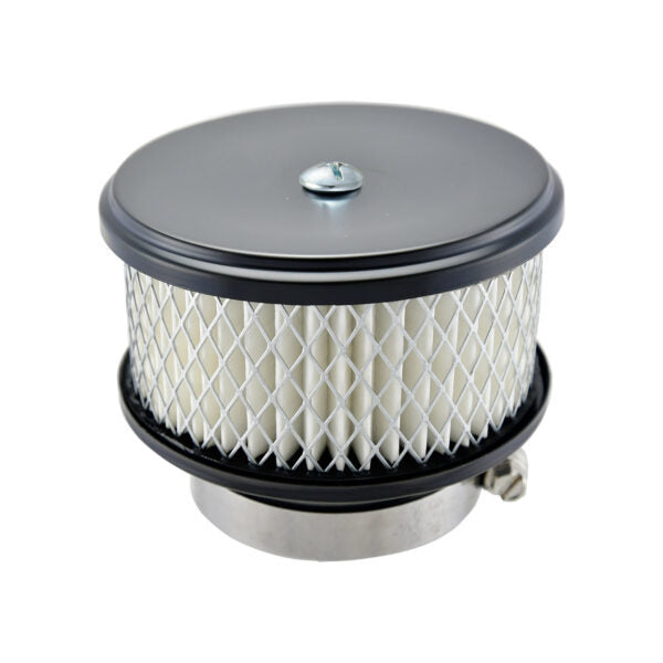 Specialty Products chrome - Archived Air Cleaner Kit 4in x 2 in Deep Dish Top / Paper