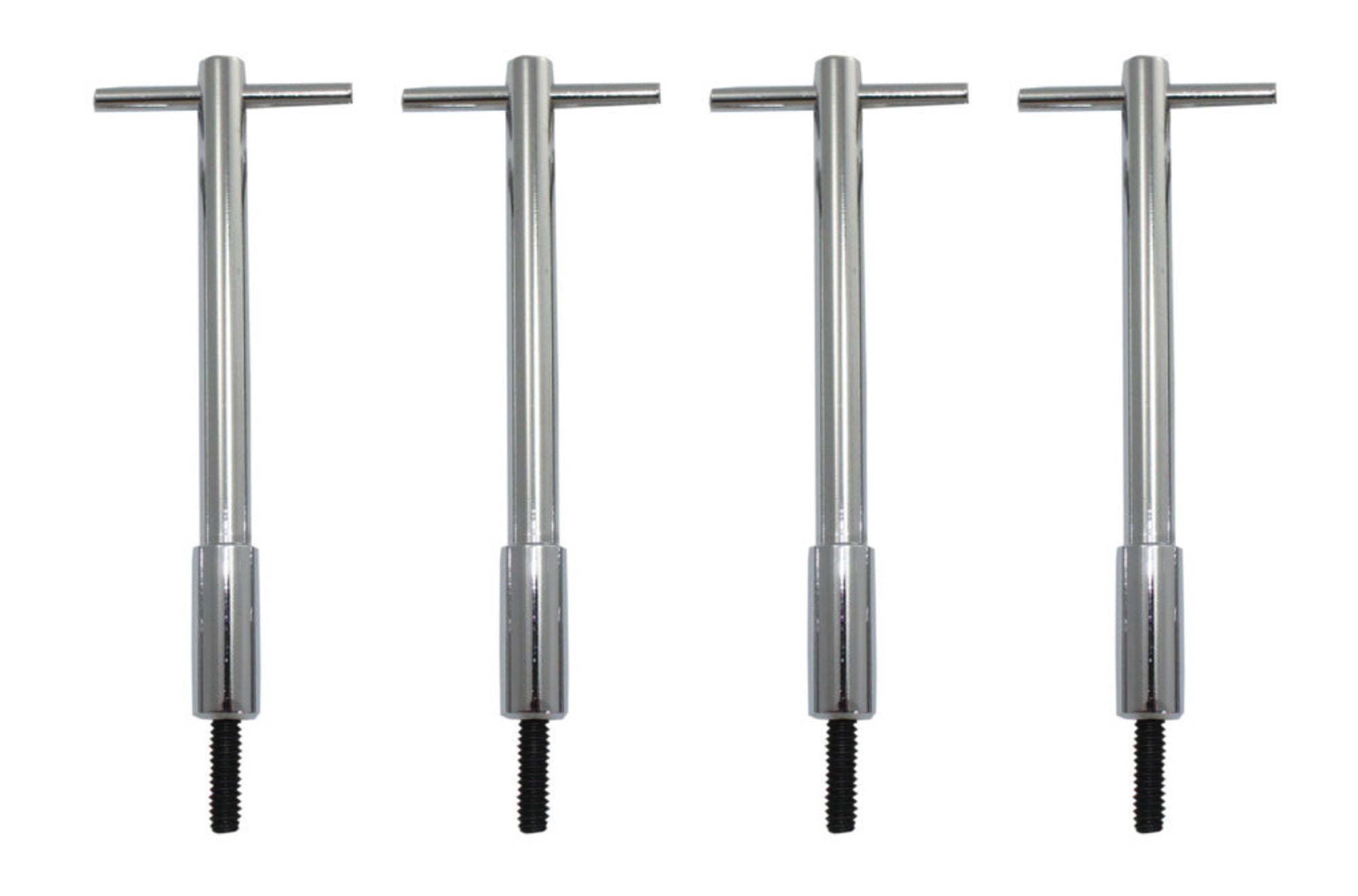 Specialty Products chrome - Archived Tall T-Bar Wing Nuts 4pc