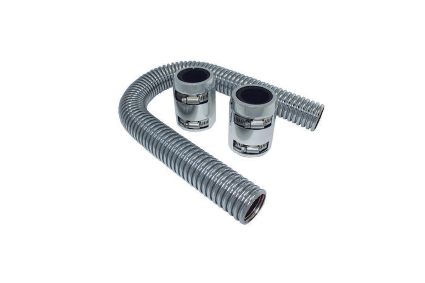 Specialty Products chrome - Archived Radiator Hose Kit 24in w/Polished Aluminum Cap