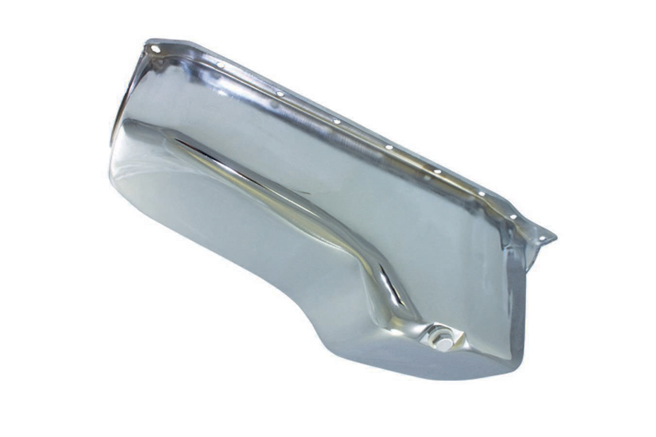 Specialty Products chrome - Archived 86-   SBC Steel Stock Oil Pan Chrome