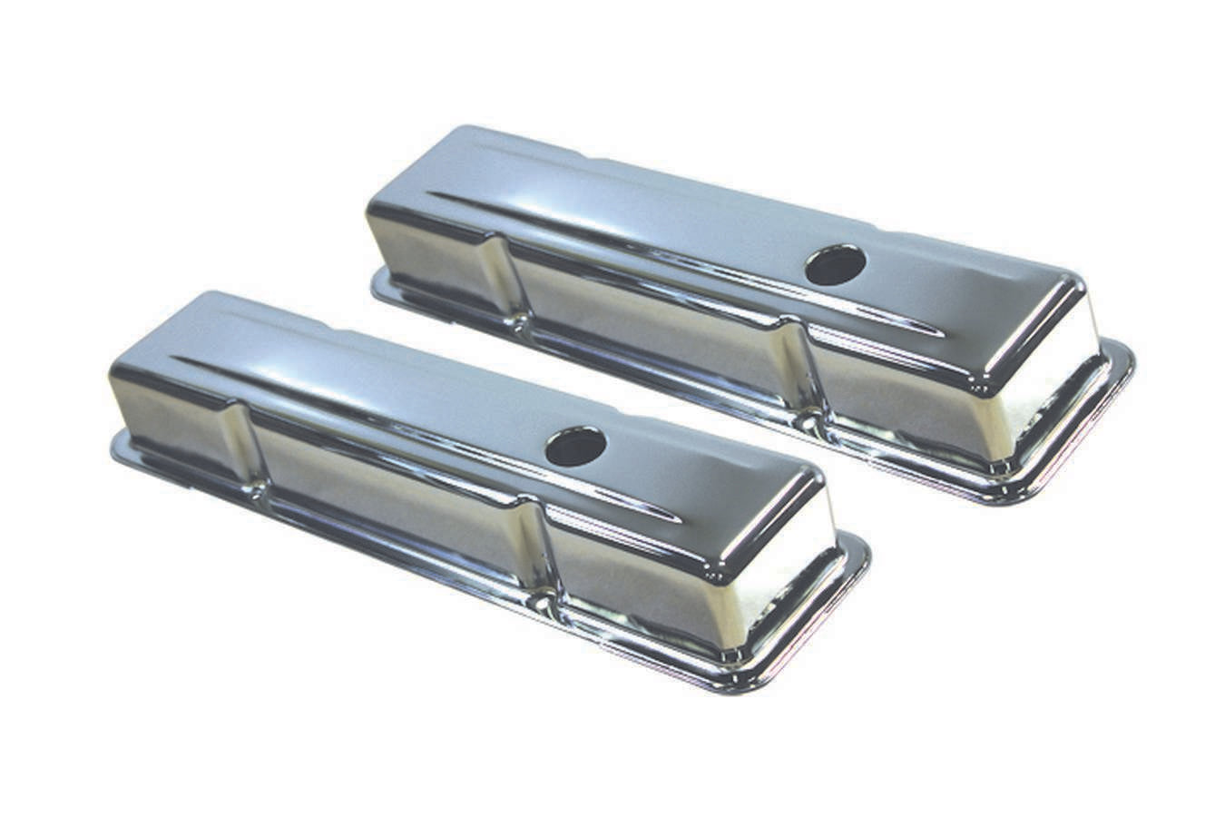 Specialty Products chrome - Archived 58-86 SBC Steel Short V/C Chrome