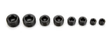 Pipe Plugs Allen Head Black 8Pcs.