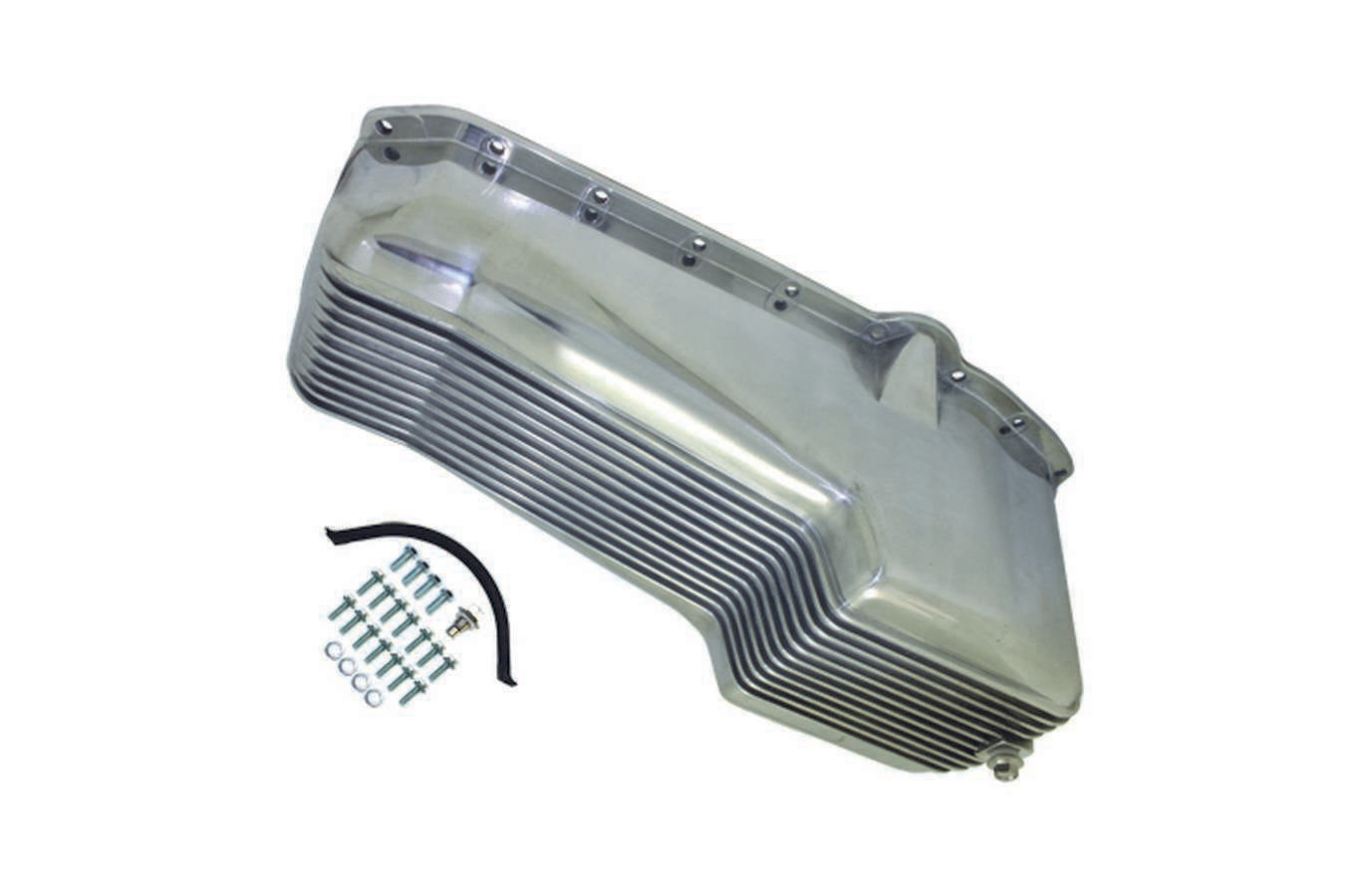 Specialty Products chrome - Archived Oil Pan 1958-79 SB Chevy 262-400 Finned Polished