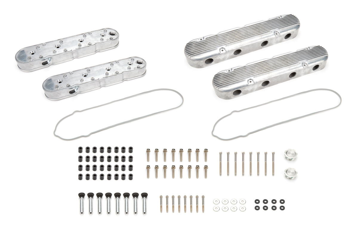 Specialty Products chrome - Archived Valve Covers GM LS 2-Piece Tall Finned Alum