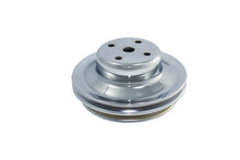 Cargar imagen en el visor de la galería, BBC LWP 2 Groove Water Pump Pulley Chrome