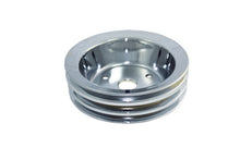 Load image into Gallery viewer, Specialty Products chrome - Archived SBC SWP 3 Groove Crank Pulley Chrome