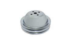 Load image into Gallery viewer, BBC SWP 2 Groove Water Pump Pulley Chrome