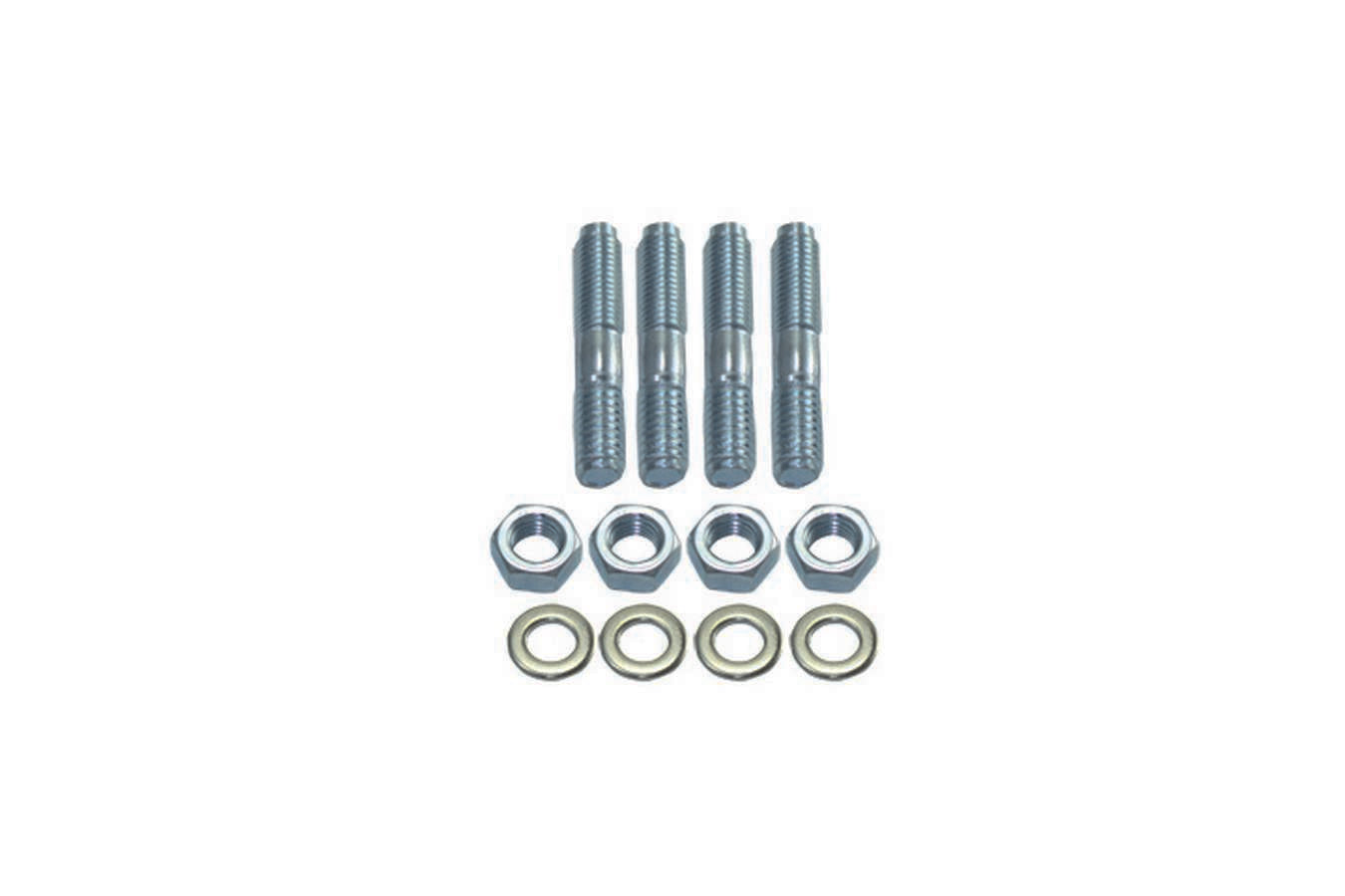 Specialty Products chrome - Archived Carb Stud Kit 1-3/8in Lo ng 4pc Set White Zinc