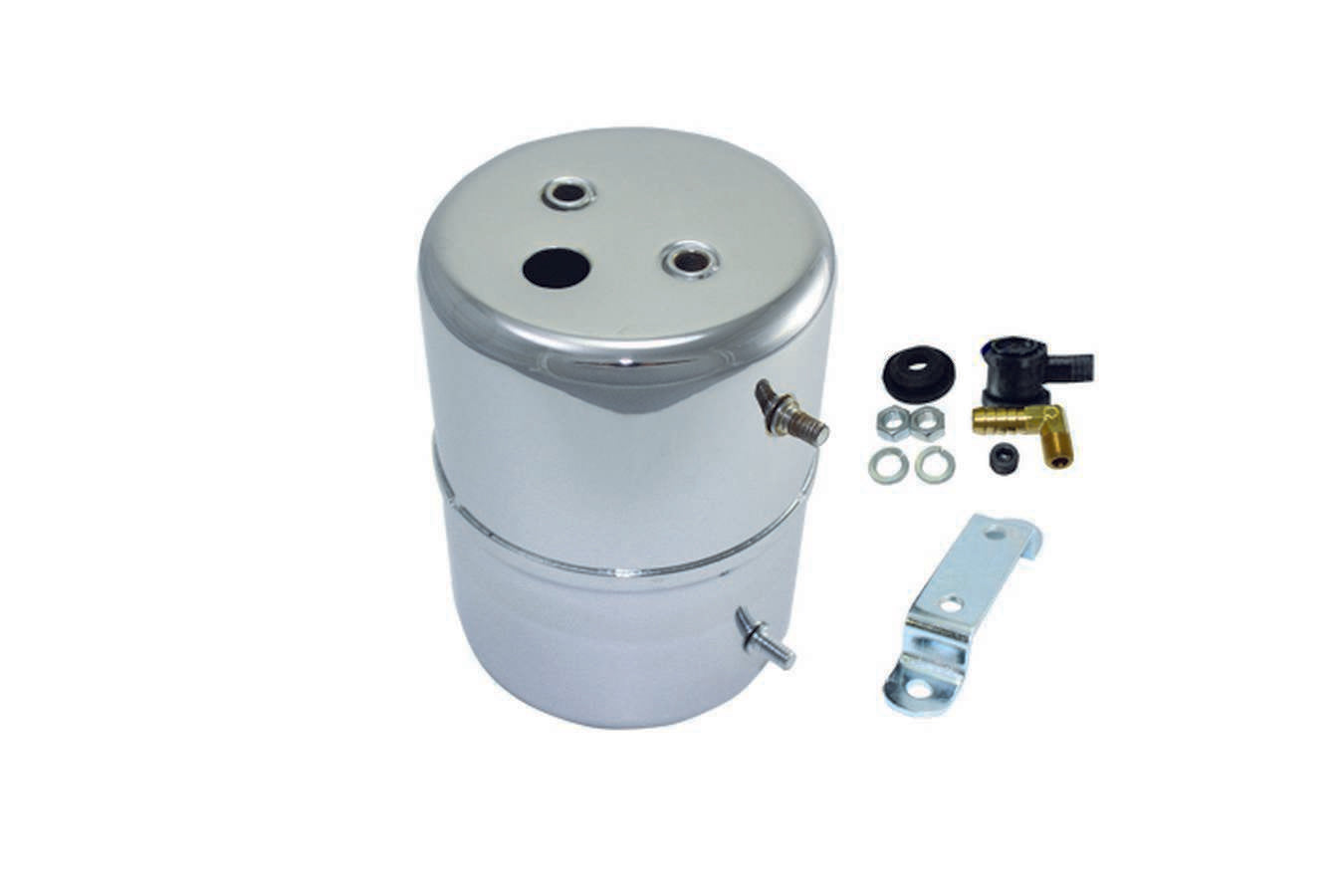 Specialty Products chrome - Archived Vacuum Reservoir Tank wi th Hardware Chrome Steel