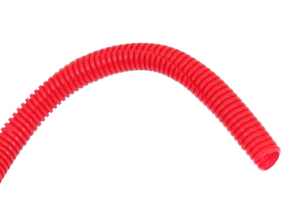 Spectre 3/8in convoluted Tubing 8' Red