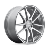 Rotiforme R120 18X8.5 5X112 GL-SLVR-MACH 45MM