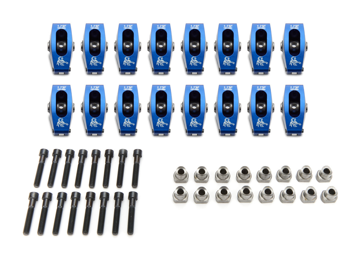 Scorpion Performance BBF Roller Rocker Arms 1.73 Ratio Ped. Mount