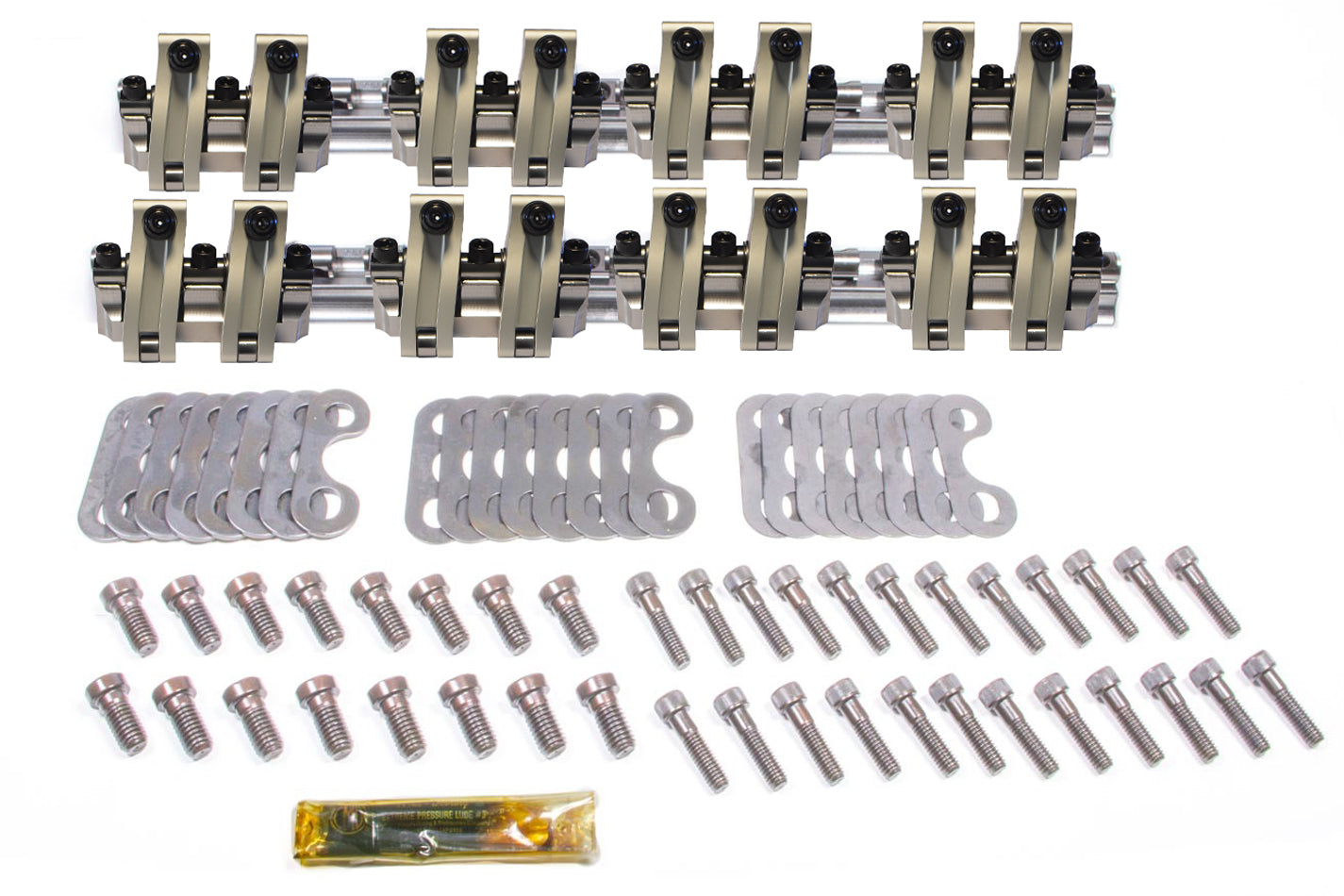 Scorpion Performance SBC Shaft Rocker Arm Kit - 1.5/1.5 Ratio