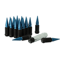 Cargar imagen en el visor de la galería, 5 LUG 12-1.50 SHORT SPIKE KIT BLUE