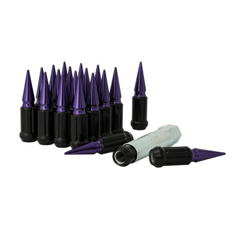 5 LUG 12-1.50 SHORT SPIKE KIT PURPLE