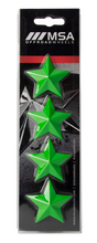 Cargar imagen en el visor de la galería, MSA STAR LOGO - GREEN (4PK) - MSA WHEELS