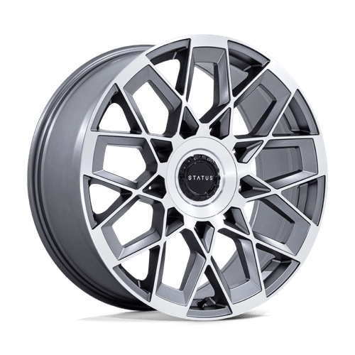 ST005 22X9.5 5X112/120 ANTHRACITE MIRRORED 20MM