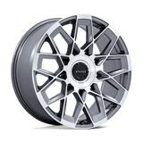 ST005 22X9.5 5X112/120 ANTHRACITE MIRRORED 20MM