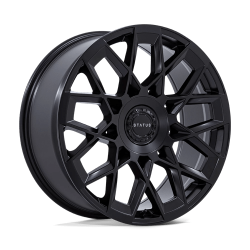 ST005 22X9.5 BLANK MATTE BLACK 20MM (108-155)