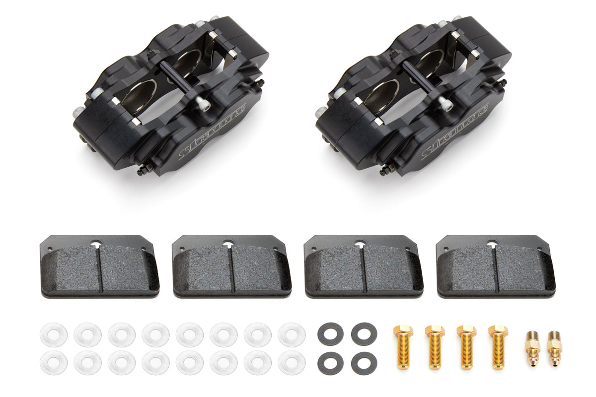 Strange Engineering Pro Race Brake Caliper Kit - 4 Piston w/Sft Pad