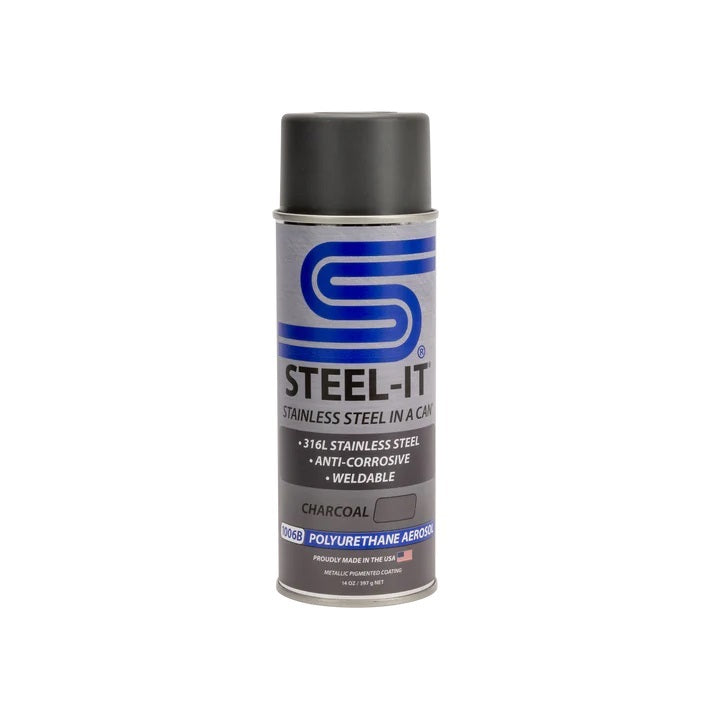 STEEL-IT Charcoal Polyurethane 14 Ounce Can