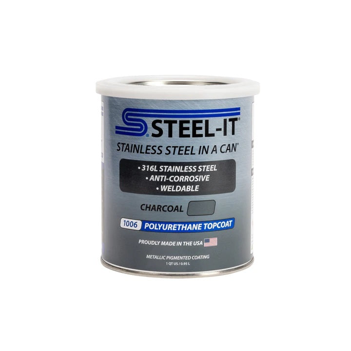 STEEL-IT Charcoal Polyurethane 1 Quart