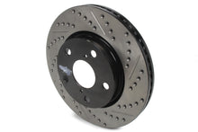 Cargar imagen en el visor de la galería, Rotor de freno perforado/ranurado StopTech Sport Cryo; delantero izquierdo