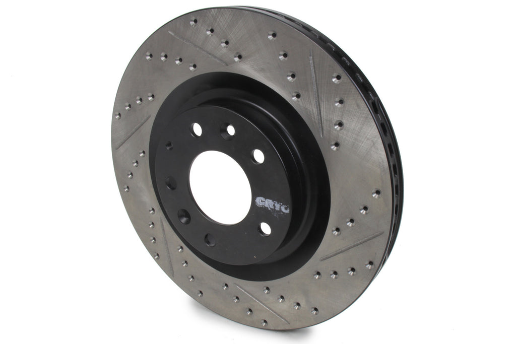 Rotor de freno perforado/ranurado StopTech Sport Cryo; delantero izquierdo