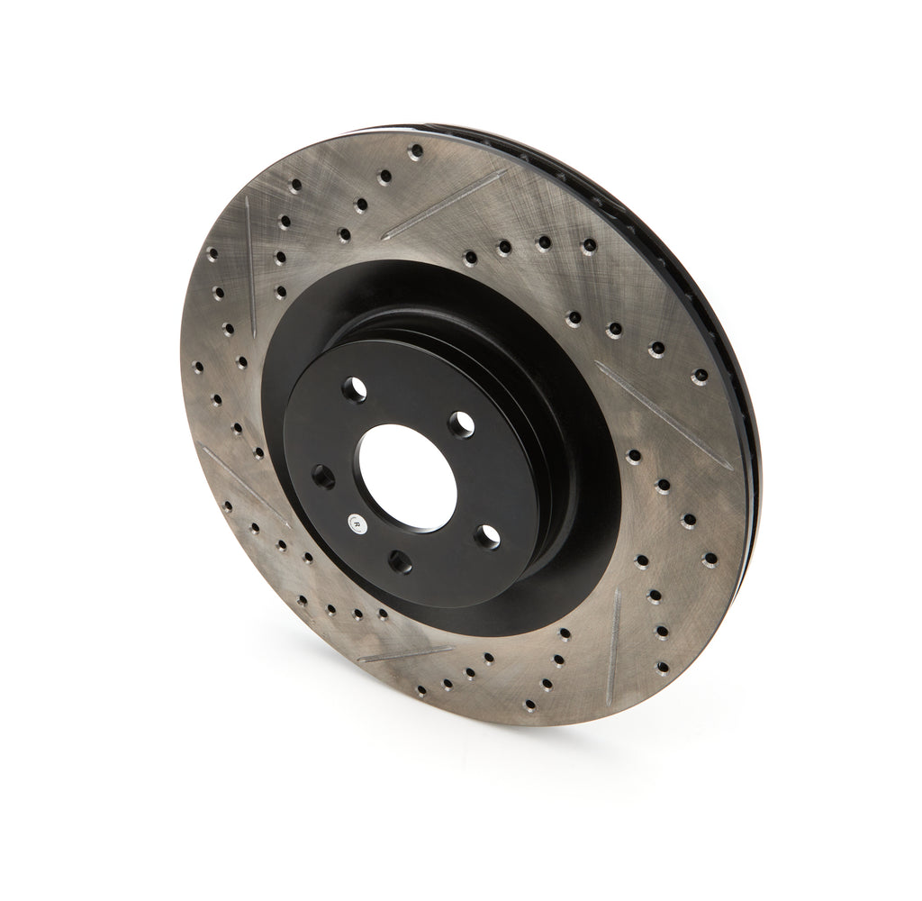 Rotor de freno perforado/ranurado StopTech Sport