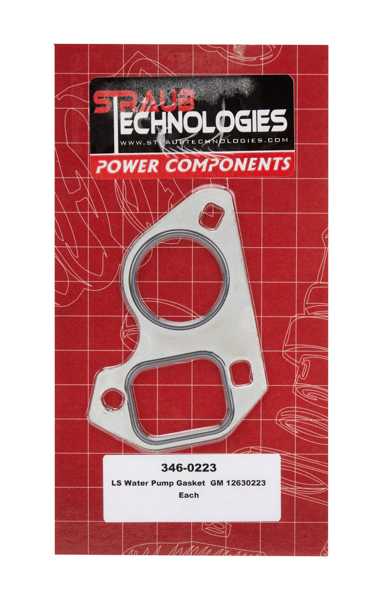 Straub Technologies Water pump Gasket LS 1997-Up Metal/Rubber