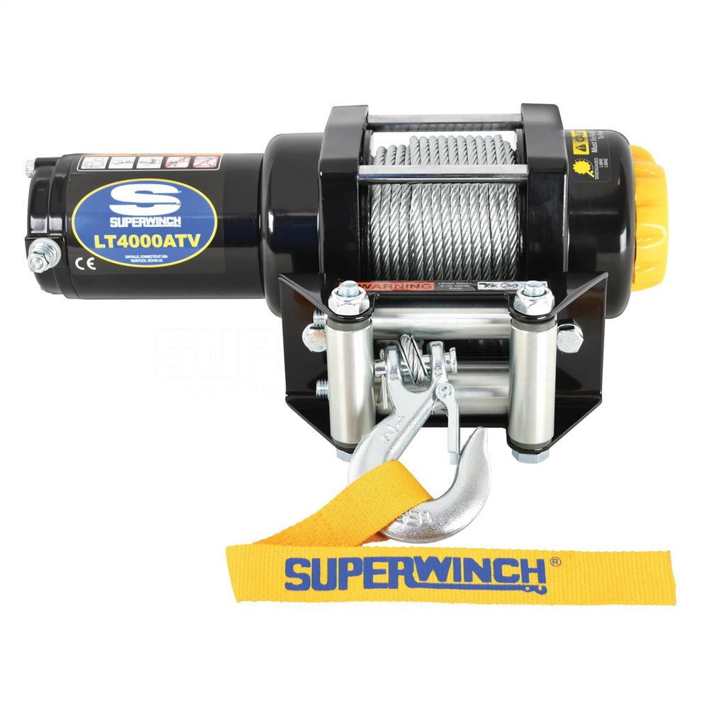 Cabrestante Superwinch LT4000 de 4000 libras con cable de acero