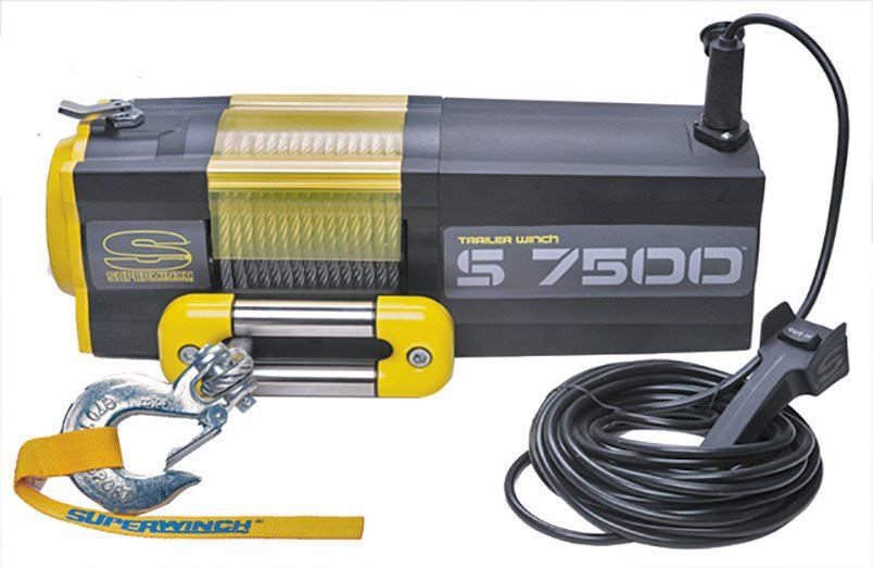 Superwinch S7500-7500# Winch w/Roller Fairlead