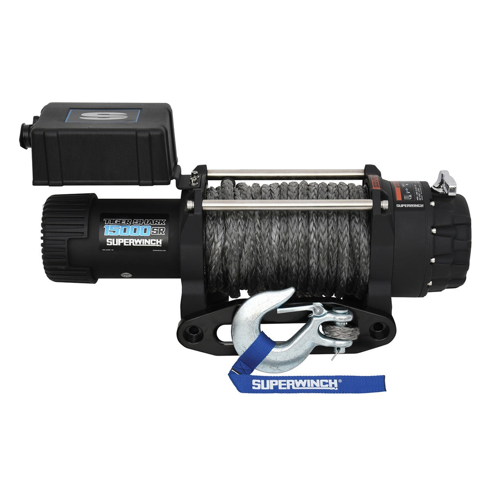 Superwinch 15000lb Winch 15/32in x 78ft Synthetic Rope