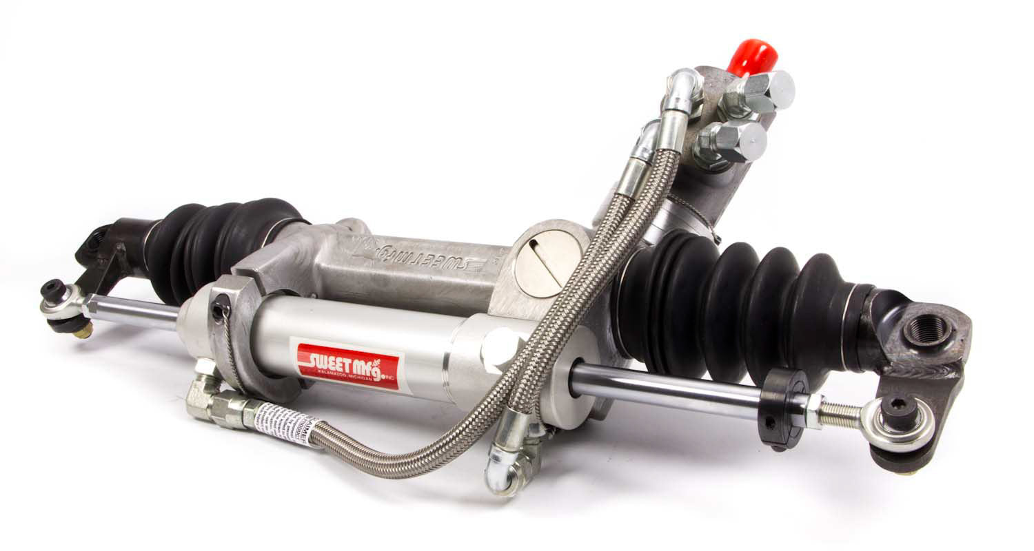 Sweet Manufacturing 4.00in Power Rack with Servo 19-3/4 Rocket Blk