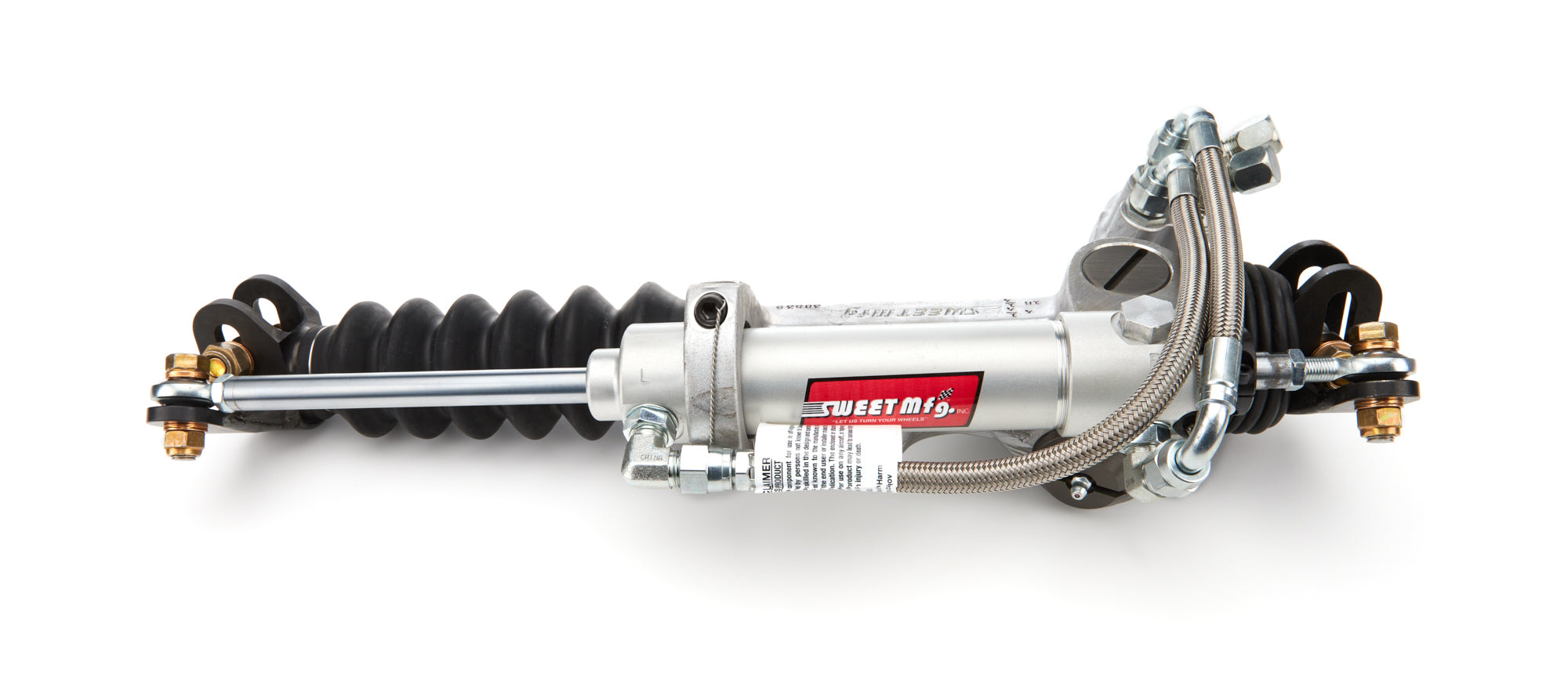 Sweet Manufacturing 4.25in Pwr Rack w/Serov 18.25in w/Slotted Eye