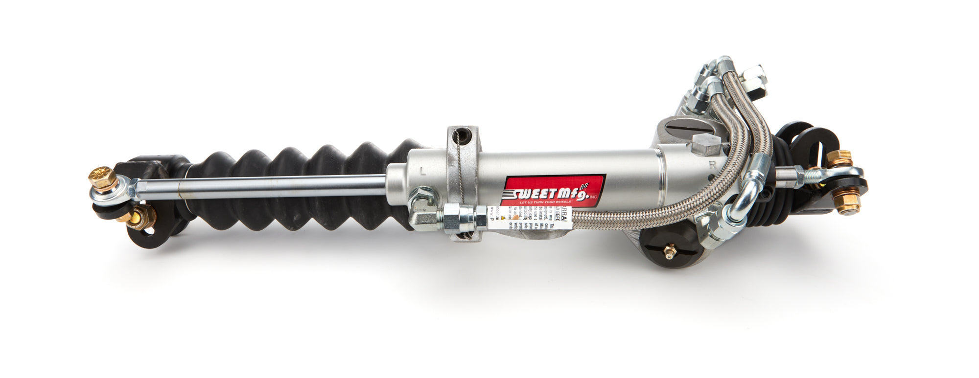 Sweet Manufacturing 4.5in Pwr Rack w/Servo 19.250 L-Slot/R-USD Slt