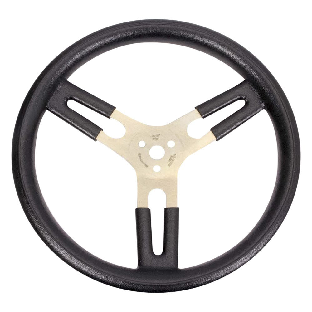 Sweet Manufacturing 16in Flat Steering Wheel Aluminum