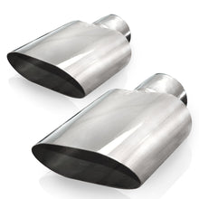 Cargar imagen en el visor de la galería, Big Oval Exhaust Tips 3in Inlet