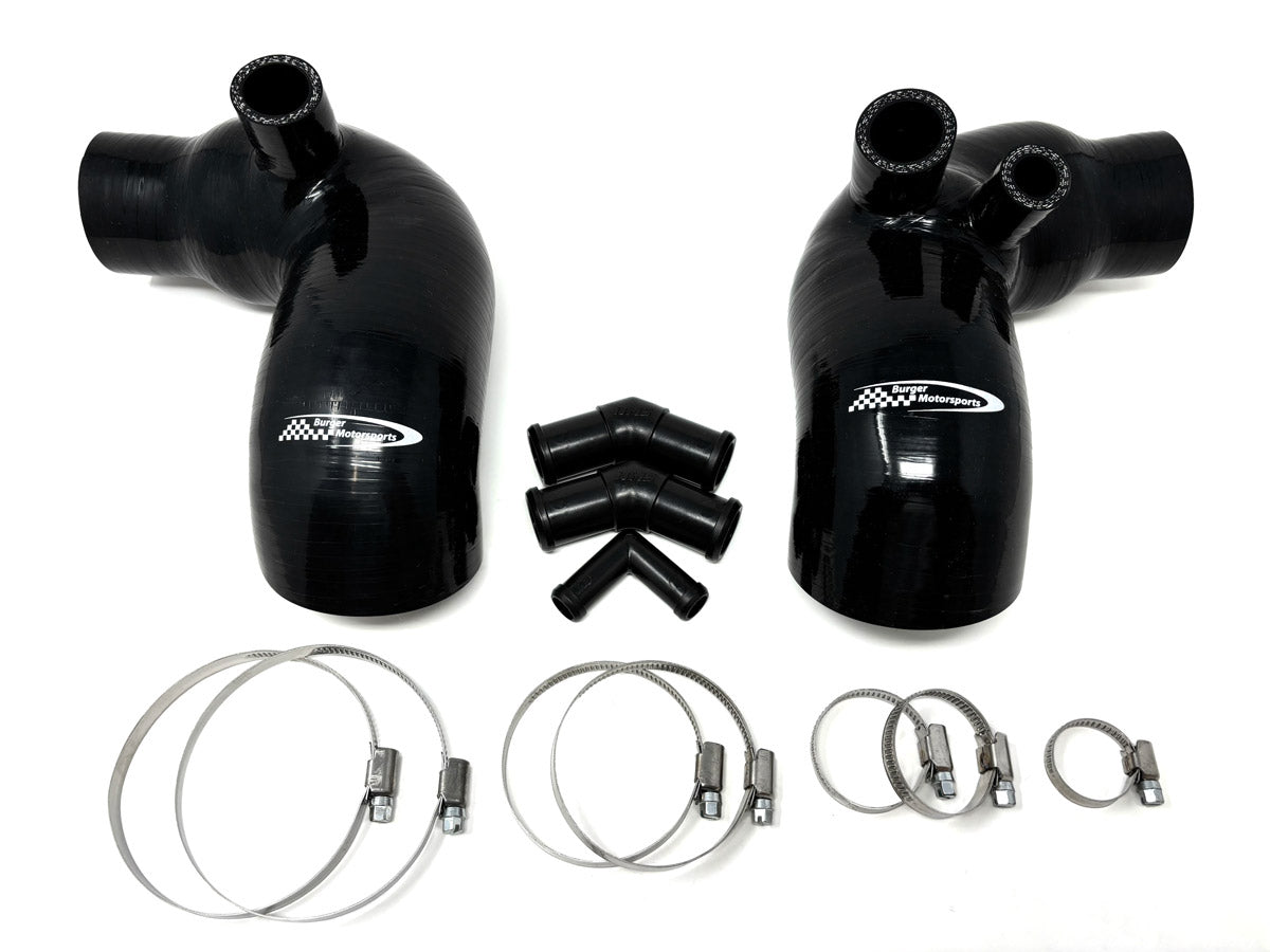 BMS High Flow Silicone Turbo Inlets for Kia Stinger/Genesis G70 3.3L - view 2