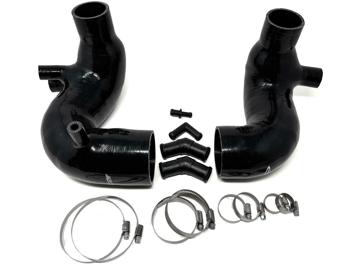 BMS High Flow Silicone Turbo Inlets for Kia Stinger/Genesis G70 3.3L - view 4