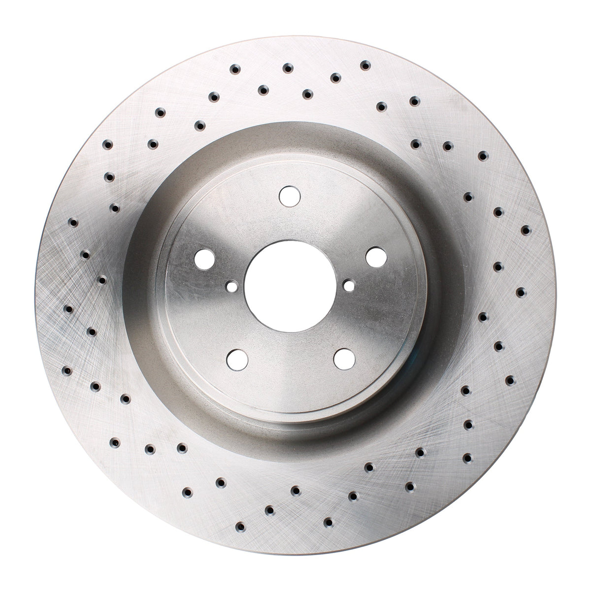 Stoptech 2018-2021 Subaru WRX STI C-Tek Standard Drilled Front Rotor