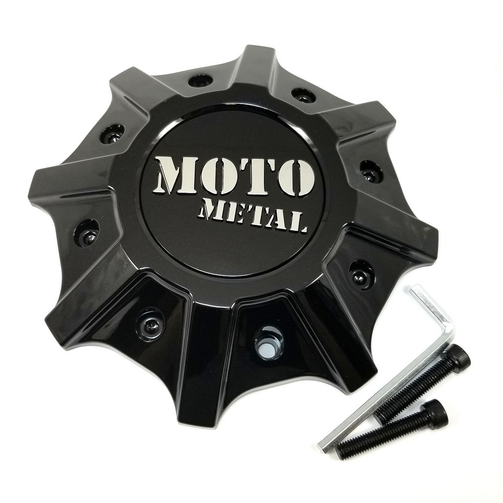 MOTO CAP (20X9 +18 ONLY) - GLOSS BLACK