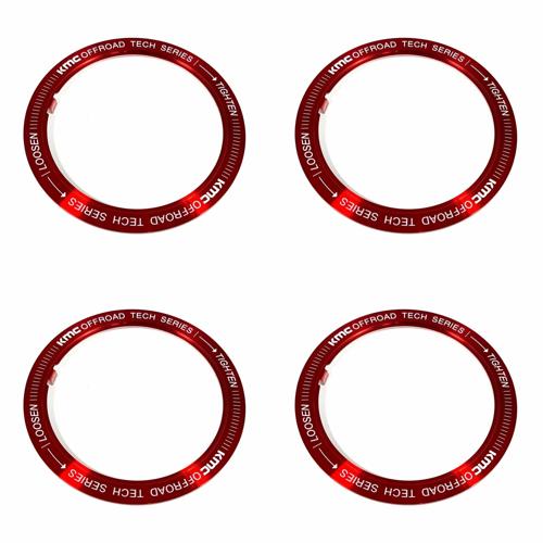 KM100/101/102 CAP RING - RED