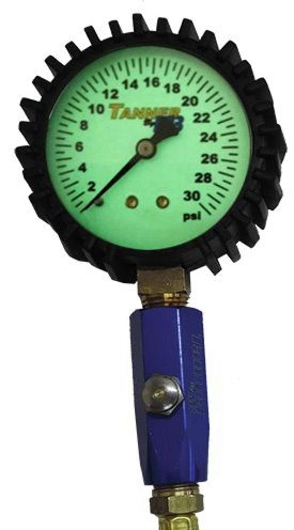 Tanner Racing 30 Lb Glow-In Dark Air Gauge