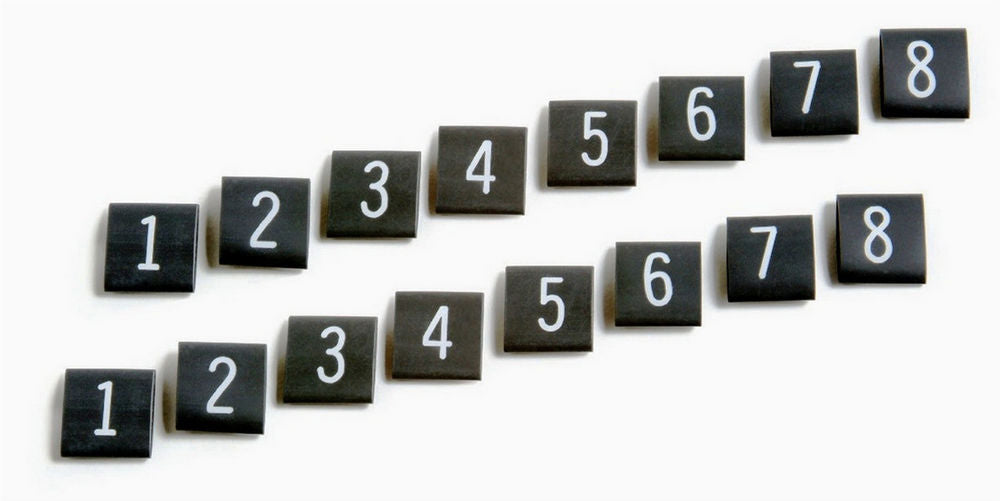 Taylor Cable Shrink Sleeve W/Numbers
