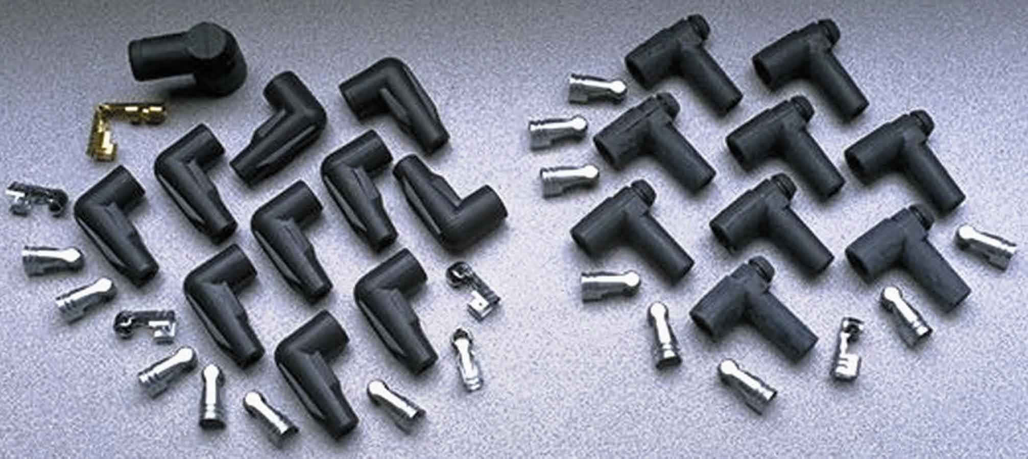 Taylor Cable Distributor/Coil Boot & Terminal Kit 90 deg HEI