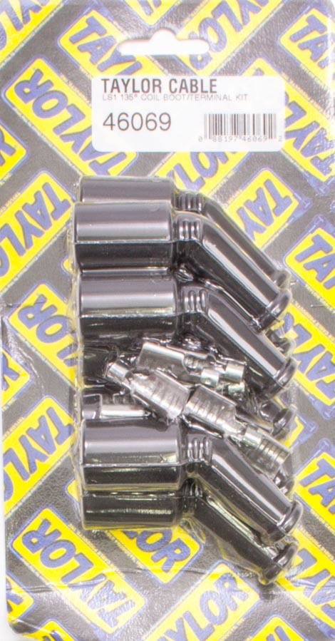 Taylor Cable LS1/LT1 Boot/Terminal Kit Grey 135deg