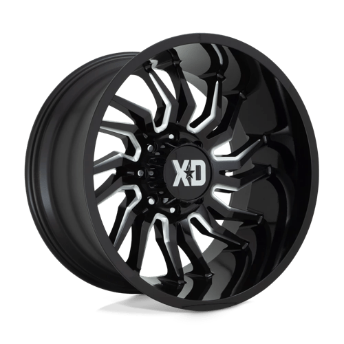 XD858 22X10 6X135 G-BLK MILL -18MM