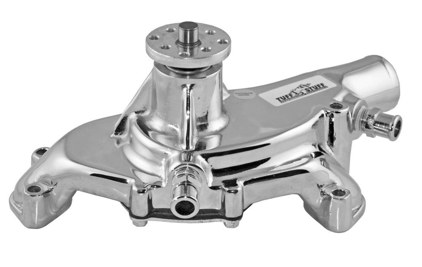 Tuff Stuff Performance Accessories BBC Short Water Pump Polished Reverse